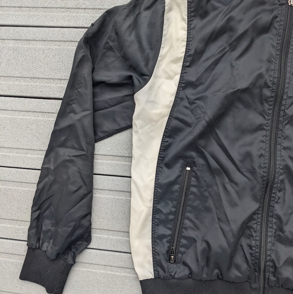 VINTAGE 90s NIKE WINDBREAKER/ TRACK JACKET  MEN Sz L . - Picture 9 of 16